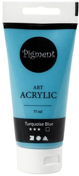 Creativ Company Pigment Art Akryylimaali Turkoosi Sininen 75ml
