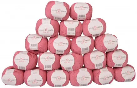 Infinity Hearts Rose 8/4 Lanka Unicolor 29 Vanha roosa - 20 kpl - Infinity Hearts Rose 8/4 Lanka Unicolor 29 Vanha roosa - 20 kpl