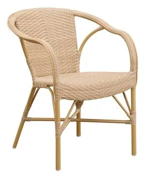 Sika-Design Madeleine Exterior Kahvilatuoli Luonnollinen/Manteli