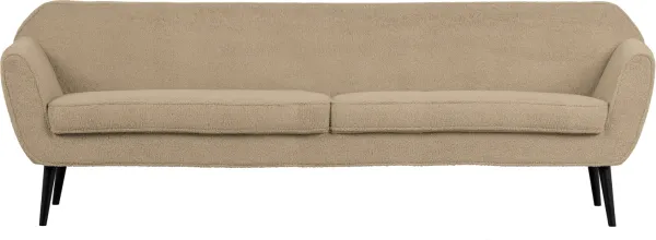 Rocco, Lounge-sohva, hiekanvärinen, H75x230x82 cm