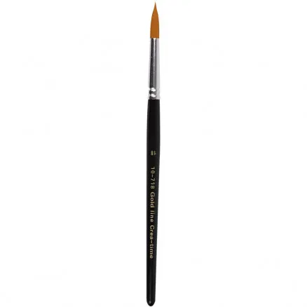 Gold Line Siveltimet, P: 20 cm, L: 7 mm, pyöreä, 6 kpl/6 pk.