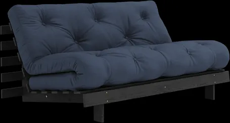 Karup Design Roots Vuodesohva Roots Patjalla 160x200 Laivastonsininen/Mustalakattu