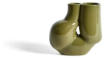 HAY W&S Chubby Vase Oliivinvihreä
